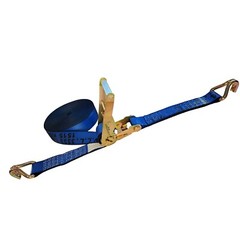 USA Heavy Duty 2″ x 40′ 50′ 60′ Ratchet Strap J Hook Flatbed Truck Farm Tie Down