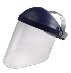 Brand New In Sealed Bag~3M Face Shield~Clear Lens Blue Frame 90028H1-DC