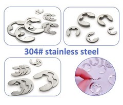 120 E Clips C CIRCLIPS Stainless Steel Kit Retaining Ring Assorted 1.5mm to 10mm