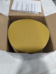 CGW Hook & Loop Disc: 5" Dia, 150 Grit, Coated, Aluminum Oxide Qty 100