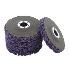 10 Pack: 4-1/2″ x 7/8″ Diamond Discs Stripping Wheel (5 pcs purple & 5 pcs blue)