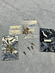 Lot of Resistors…Carbon and Metal Film..Various Wattages/Values…See Pictures
