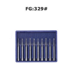 Dental Carbide Bur FG 329 Pear for High Speed Handpiece Friction Grip Brand New