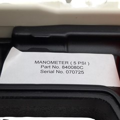 Sper Scientific 840080C Datalogging Manometer 5psi Range 0.001 Res., 3% Accuracy