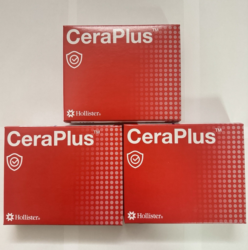 15 Pcs. Hollister CeraPlus 11204 Cut-To-Fit Flat skin Barrier 2-1/4” – 2-3/4”.