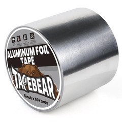 Aluminum Foil Tape 5″ X 150FT, Heat Reflective Professional Heat Resistant Tape