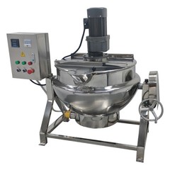26.5gal Tilting Jacketed Kettle Commercial Cooking Sandwich Steam Pot 220V 100L