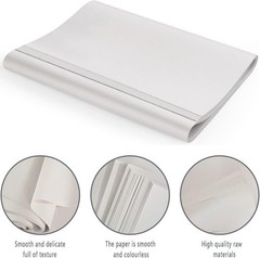 Packing Paper Sheets, 100 Pack, 12″ x 24″, White Newsprint