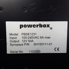 Synopsys Power Box w/Power Cord SH100111-01 Powers On -USED-