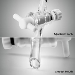 1000ml Separatory Funnel – Clear Glass & Conical Design for Precision