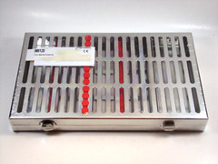 HU FRIEDY Signa-Stat 12 Instrument Red Cassette 6.5″ x 10.5″ x 1.25″ | IM8120