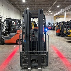 2021 Raymond 4460C35S 3500lb Used Forklift Triple Mast Sideshift 3308 Hours