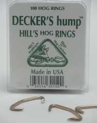 Decker Manufacturing Company, Decker’s Hump Hill’s No.3 Hog Rings,100 Count Box