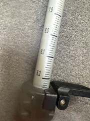 PRISM SURVEYING POLE 8.2 FT RED WHITE UNKNOWN BRAND
