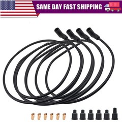 Fits Ford 2N 9N 8N Tractor Front Mount Copper Core Spark Plug Wire Set 9N12259B