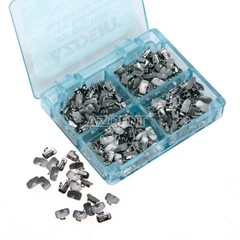 AZDENT Dental Buccal Tubes Mesh Base 1st Molar Roth 022 Bondable Split Non-con