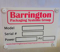 Barrington BPS-MDC-A Metal Detector and Check Weigher – Used – Great Condition!