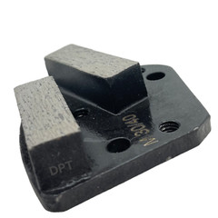 Trapezoid Grinding Tooling For Concrete Floor Grinders Medium Bond Grit 30/40