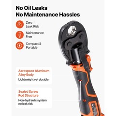 Uimoso 18V Electric Crimping Tool Kit for Copper Pipes – 1/2″, 3/4″, 1″