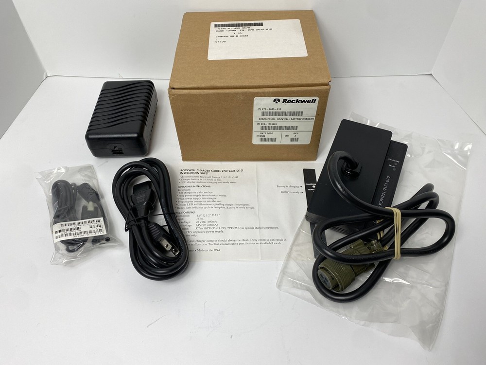 NEW– Rockwell 270-2635-010 Battery Charger BG-A2(B)