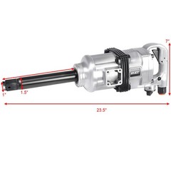 1″ Air Impact Wrench Gun Heavy Duty Commercial Truck Mechanics with Storage Case