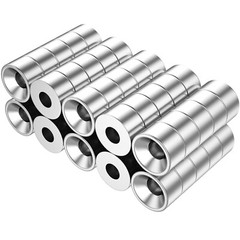 10 30 50 Countersunk Ring Magnets 3/8″ x 1/4″ Rare Earth Neodymium Disc