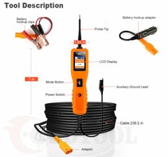 12V 24V Automotive Circuit Tester Digital Multimeter Short Finder AC/DC Voltage