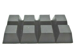 1/2″ H x 3/4″ Sq Rubber Feet Bench Top Electronics with 3M Adhesive Backing