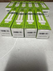 GE Biax D ECO Compact Fluorescent Lamp 18W 4 Pin Lot 46 Pcs