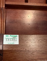 Vintage Ligna Furniture Wooden Desk Organizer with Drawer – Made in Indonesia