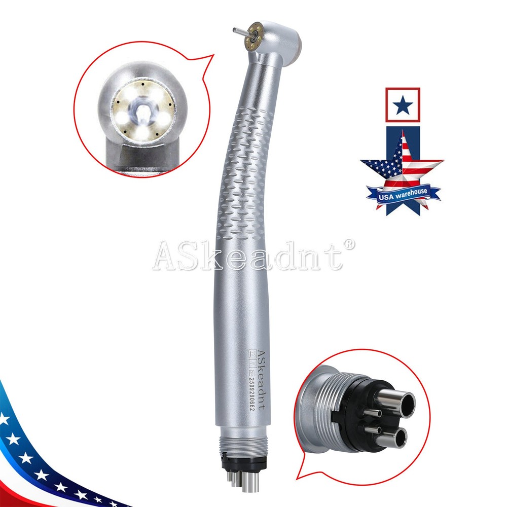 Kits de piezas de mano dentales E-Generator LED High Speed/Low Speed Rodamiento