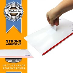 OfficeSmartLabels – 2-5/16″ x 4″ Shipping Labels, Compatible with 30256 – (6 …