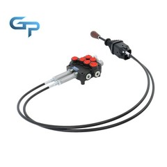 Hydraulic Remote Control Valve 2 Spool 21 GPM Easy Installation Kit