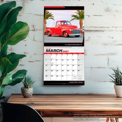 Classic Chevy Pickups OFFICIAL | 2027 12×24″ (Hanging) Wall Calendar