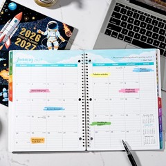 Student Planner 2026-2027 – School 9 X 11 inches, 136 pages, BLACK