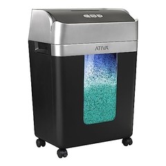 ATIVA 14-SHEET SUPER MICRO-CUT SHREDDER A14MC19 – BLACK