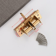 90 Degree Stop Spring Loaded Hinge Automatic Self-Closing Hidden Door Hinge