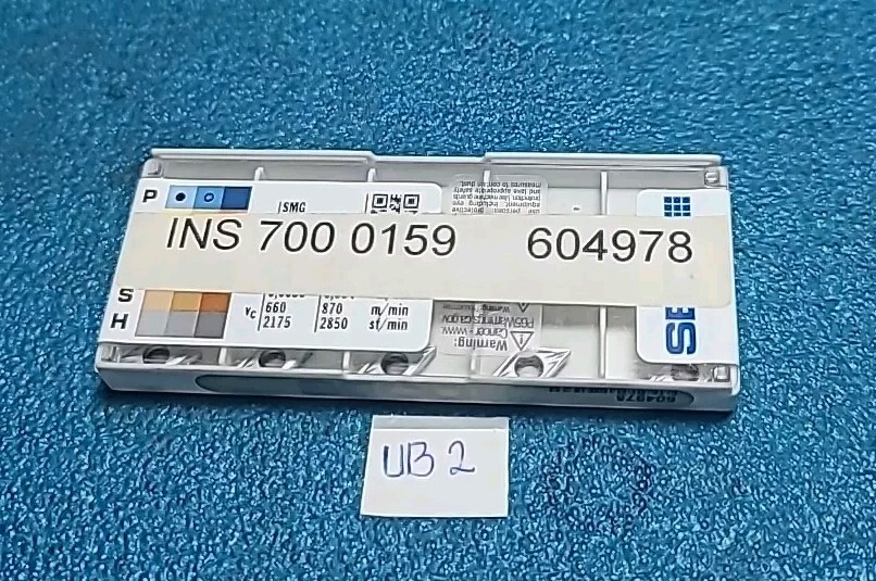 SECO DCMT070204-MF2 DCMT21.51-MF2 TP1501 INSERTS 10 PCS