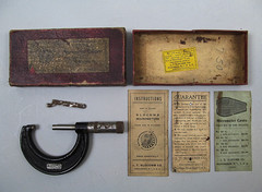 Slocomb Outside Micrometer Caliper 2″ No. 27 In Original Box Vintage