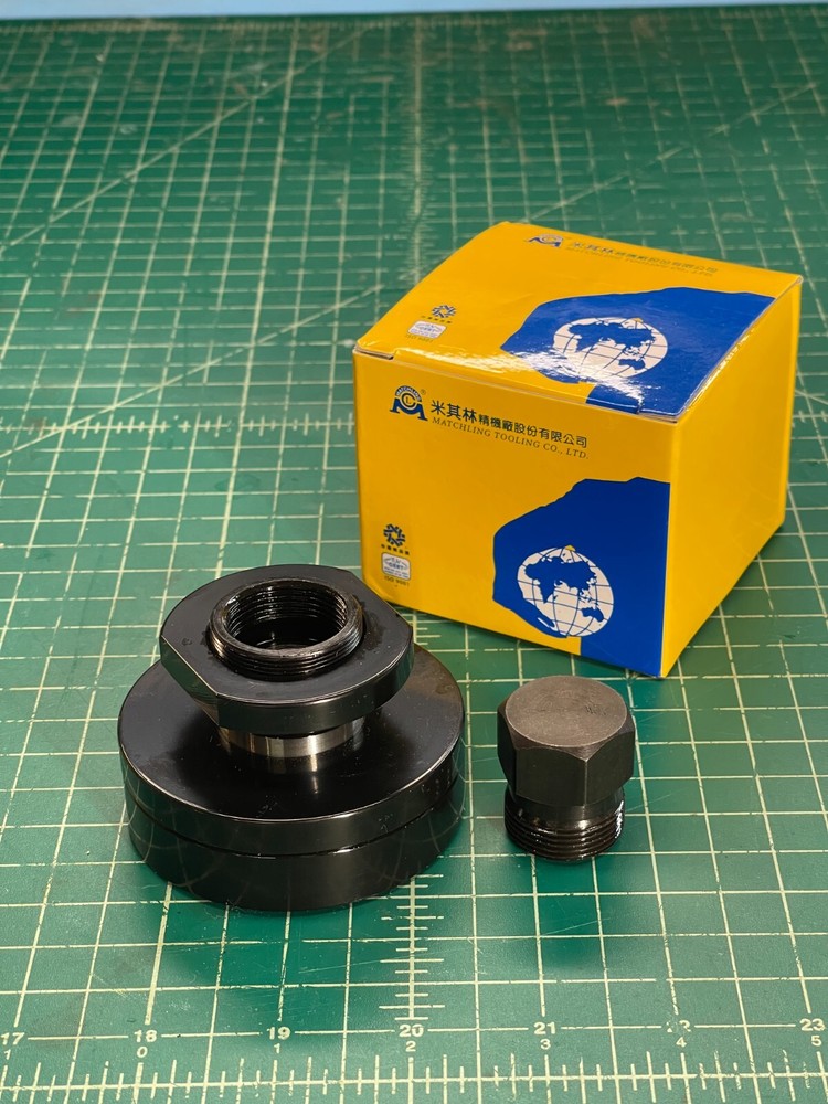 (1) Surface Grinder Wheel Hub, Grinding Wheel Adapter, LH Thread, 1-1/4″ Bore