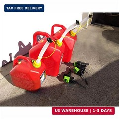 Gas Can Spout Replacement Improved Design Flexible Pour Nozzle Kit with Gasket S