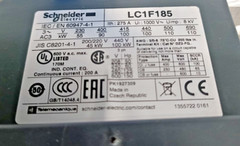 NEW SCHNEIDER ELECTRIC LC1F185 CONTACTOR FREE EXPRESS SHIPPING