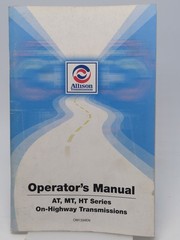 Allison Operators Manual AT MT HT Series Transmissions OM1334EN