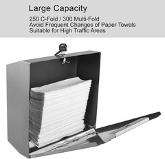 Commercial Toilet Paper Dispenser and Paper Towel Dispenser Bundle