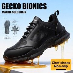 NON SLIP Chef Shoes Men Waterproof Work Sneakers Oil Resistant Kitchen Safety