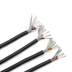 Multi-core Flexible Silicone Shielded Cable 2/3/4/6 Core Tinned Copper Wire