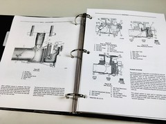 Ford 340 340A 340B Industrial Tractor Service Repair Manual Technical Shop Book