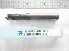 NEW OSG H.P. 9.5MM CUT DIA. X 19MM LOC X 70MM OAL 2FL CC CARBIDE SQUARE END MILL