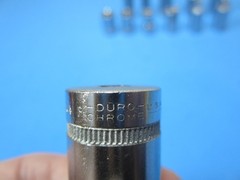 12-piece DURO CHROME Vintage 1/4” – Drive Specialty Socket Set * USA *
