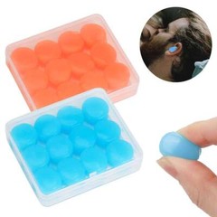 7 pairs Ear Plugs for Sleeping Noise Cancelling, Reusable Silicone Soft Moldable